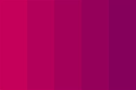 Fuchsia Gradient Color Palette