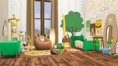 Roarsome Kids Bedroom By Peacemaker Ic Liquid Sims