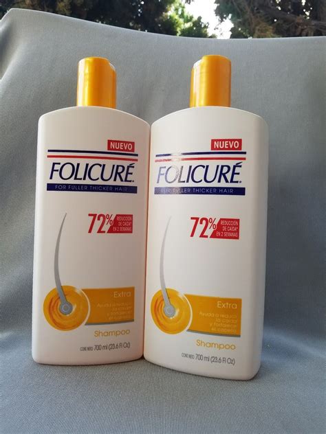 2 Folicure Extra Shampoo For Fuller Thicker Hair 236 Fl Ozreduce