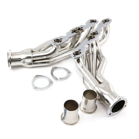 Fit Chevy SBC 350 Pickup 1988 95 Stainless Steel Exhaust Headers EBay