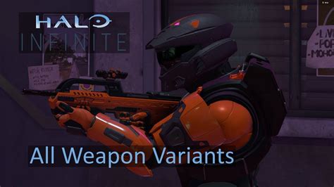 Halo Infinite All Weapon Variants Youtube