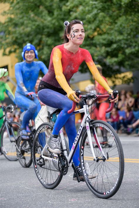 Fremont Summer Solstice Parade Cyclist Tranimaging Flickr