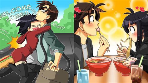 Artist Illustrates Everyday Life With Her Husband New Illustrations Comic Books 10 Youtube
