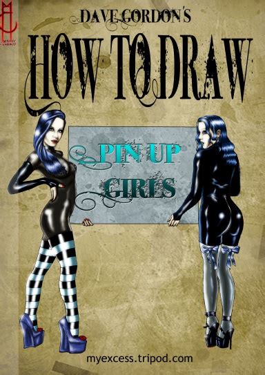 How To Draw Pin Up Girls