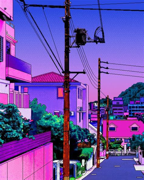 🖤 Aesthetic Anime Pixel Art 2021
