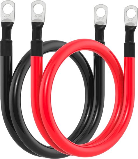 Amazon Com Awg Battery Cable Awg Gauge Battery Inverter Cables For