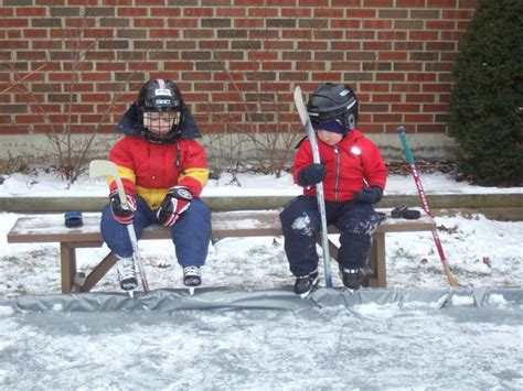 Kids love playing this game all fall at fall festivals and halloween parties. Great idea! Put bench by rink for kids to rest or get ...