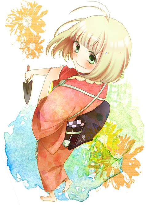Anime Picture Search Engine Ami7 Ao No Exorcist Barefoot Blonde Hair