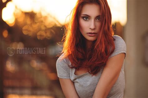 Victoria Ryzhevolosaya Women Model Redhead Face Portrait Nose Rings Wallpaper Resolution