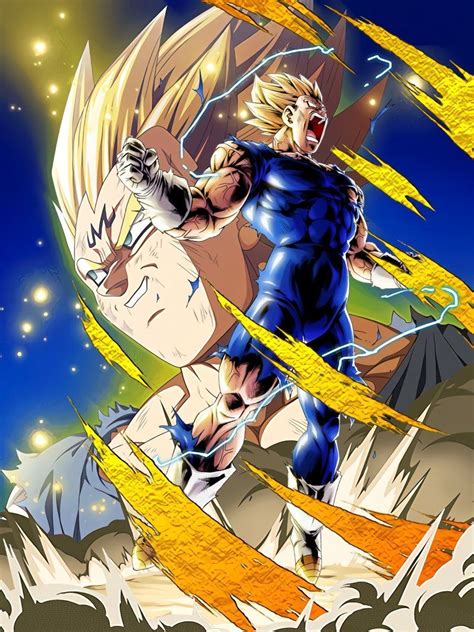 Fat buu did become good, while his other forms super buu and kid buu take on the role. Majin Vegeta Dragon Ball Z Dokkan Battle Legends Wallpaper | Anime dragon ball super, Anime ...