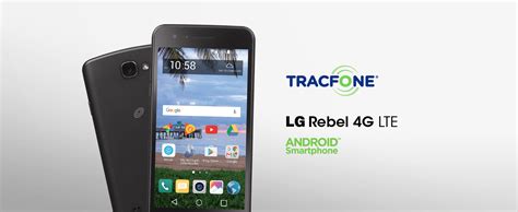 Tracfone Lg Rebel 4g Lte Prepaid Smartphone Cdma Variant
