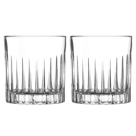 Crystal Tumbler Glasses Set Of Two The Cocktail Society