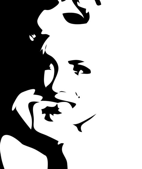 Pop Art Silhouette Marilyn Monroe Art Pop Art Рисунки Искусство