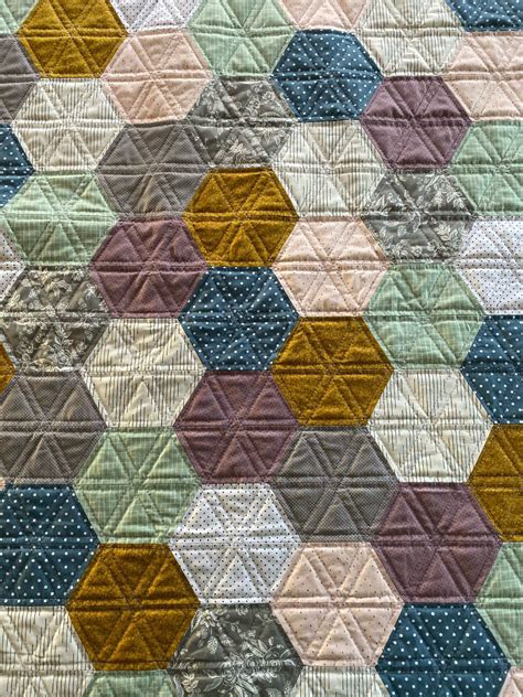 Hexagons Quilt Quiltpatronen Quilts Hot Sex Picture