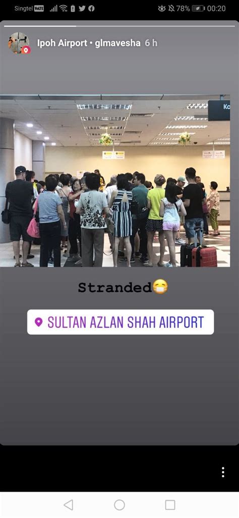 The world is wide and the possibilities are endless. 549 passengers stranded at Ipoh airport after flights to S ...