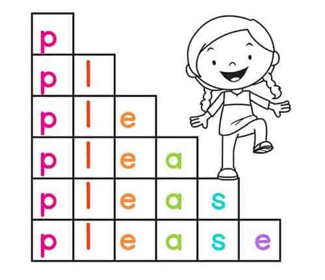 Stair Step Spelling Worksheets - Superstar Worksheets