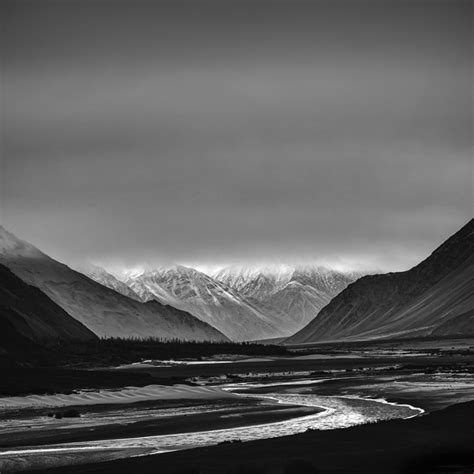 Ladakh Black And White Fine Art Landscapes By Jayanta Roy
