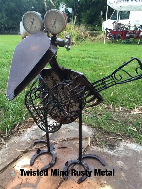 Twisted Mind Rusty Metal Recycled Metal Art Scrap Metal Art Metal Art