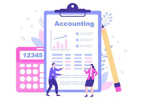Financial Management Or Accounting Vector Illustration 2416729 Vector