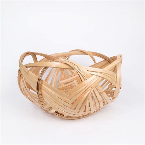 Round Bamboo Baskets Bamboo Basket Bamboo Crafts Bamboo Weaving