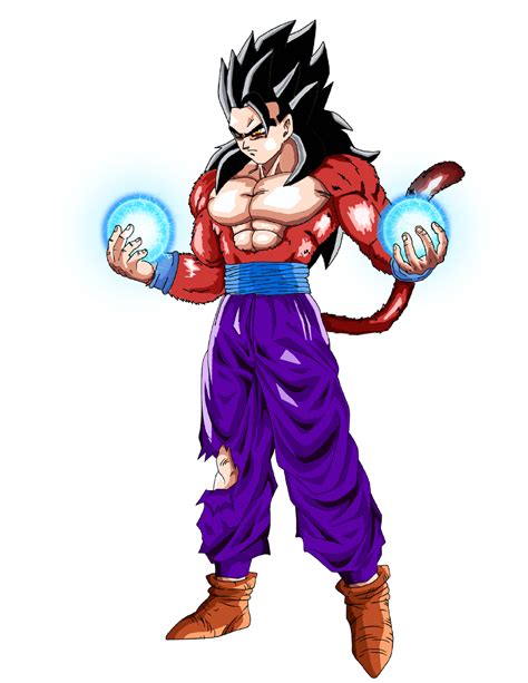 Gohan Super Saiyan 4 By Brusselthesaiyan On Deviantart