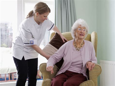 Ideal for any project that requires person, woman, mature. Care worker with elderly lady - Next Step Marketing