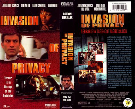 Vhs Cover Scans Invasion Of Privacy 1996