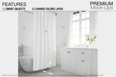 Download Bath Curtain Mockup Pack | Presentation design template, Your design, Online design