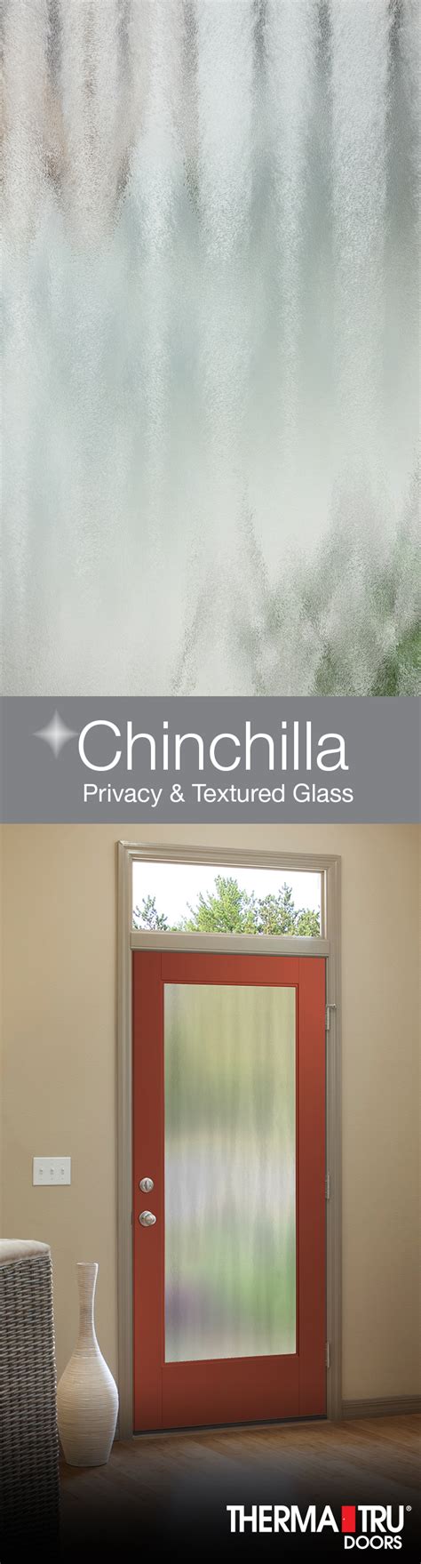 Chincilla Privacy Glass By Therma Tru Glass Texture Glass Front Door
