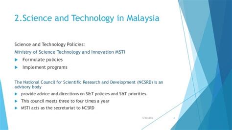 contribution of malaysia in science and technology