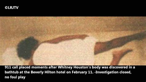 Celebrity Morgue Whitney Houston Photos
