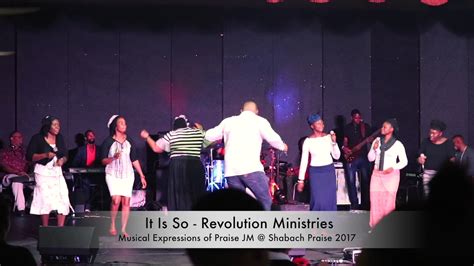 It Is So Revolution Ministries Youtube