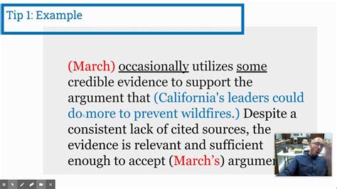 Ap Seminar Evaluating Evidence Part 3 Of Eoc A Training Youtube