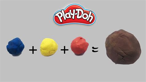 Mixing Brown Color Playdoh How To Mix Playdough Colors Playwithme