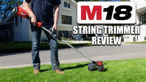 Milwaukee String Trimmer Review M Brushless Testing Experience Youtube