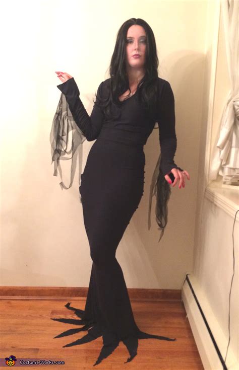 Posted on may 10, 2019may 10, 2019. Morticia and Wednesday Addams with Thing Costume - Photo 3/3