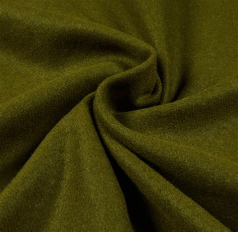 Melton Wool Fabric 100 Pure Wool Sold By Half A Meter Etsy