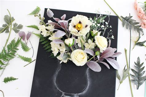 Diy 3 D Flower Canvas Art Part 2 Lily And Val Living