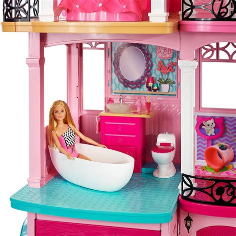 Barbie casa de ensueño juguete. Casa de la barbie Casa de ensueño de Barbie - PaisaXpress