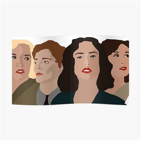 Cable Girls Poster For Sale By Elizadmachado Redbubble
