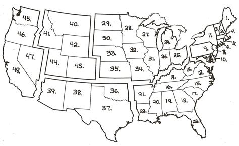 Us States Outline Map Quiz Fresh Western United Save Capitals States