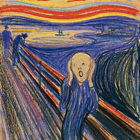 Munch The Scream Etsy