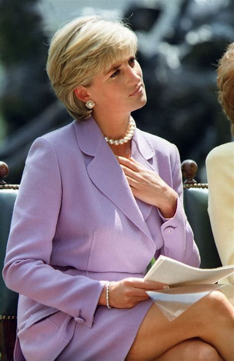Diana Attended A Ceremony For The Red Cross Headquarters In Princess