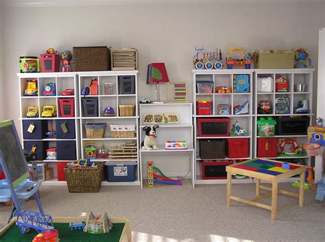 Space for labels in the front can help children keep things organized. Organizing Kids Toys | Toy rooms, Kids interior room, Kids ...