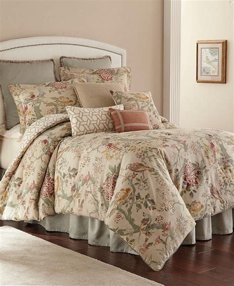 Rose tree trompe decorative pillow. Rose Tree Biccari 4 pc queen comforter set & Reviews ...