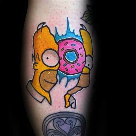 Simpsons Stencils Bart Simpson Tattoo Designs For Men George Morris