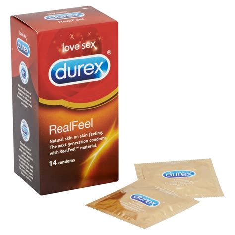 Durex Real Feel Condoms Pack Of 14 Buy Online In Uae Pc Products