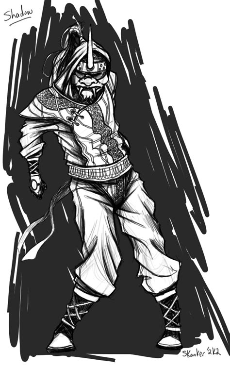 Shadow Ninja Initial Concept By Skankerzero On Deviantart