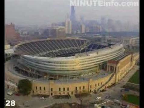 Old soldier field could not have come down faster with a wrecking ball than the financial destruction new soldier field has weathered. Soldier Field in One Minute - YouTube