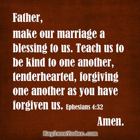 A Scripture Based Marriage Prayer Kaylene Yoder